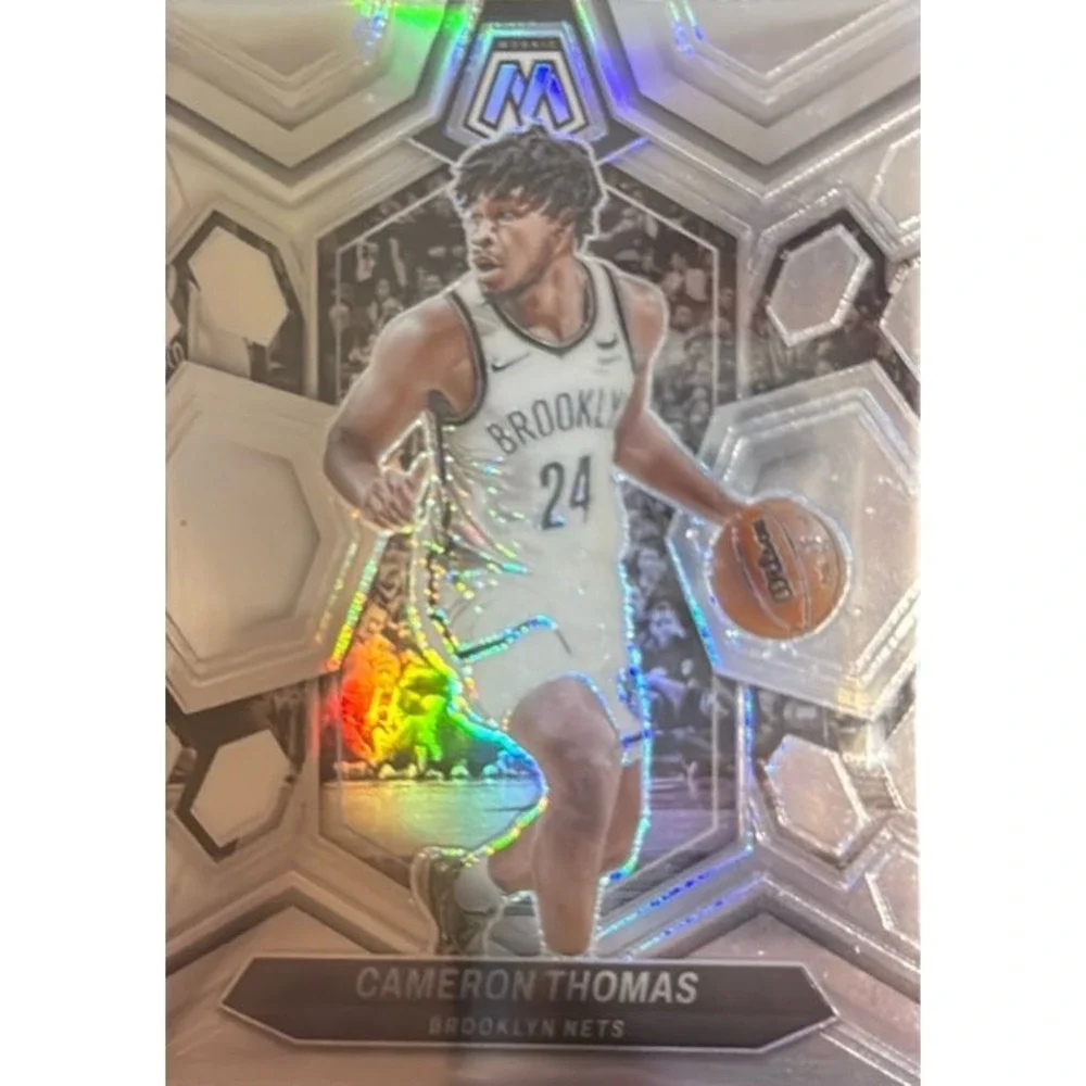 2023 Panini Mosaic #117 Cameron Thomas Silver